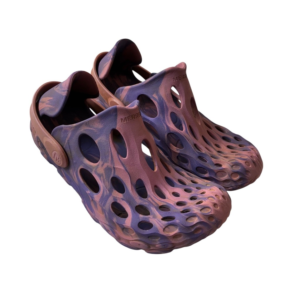 Merrell Hydro Moc Clog Water Shoe Purple Pink Tie Dye Comfort Casual Womens 9‎